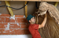 Little Wymington tapered roof insulation